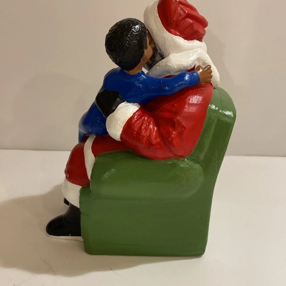 Ceramic Santa “Christmas Wishes” (IM)